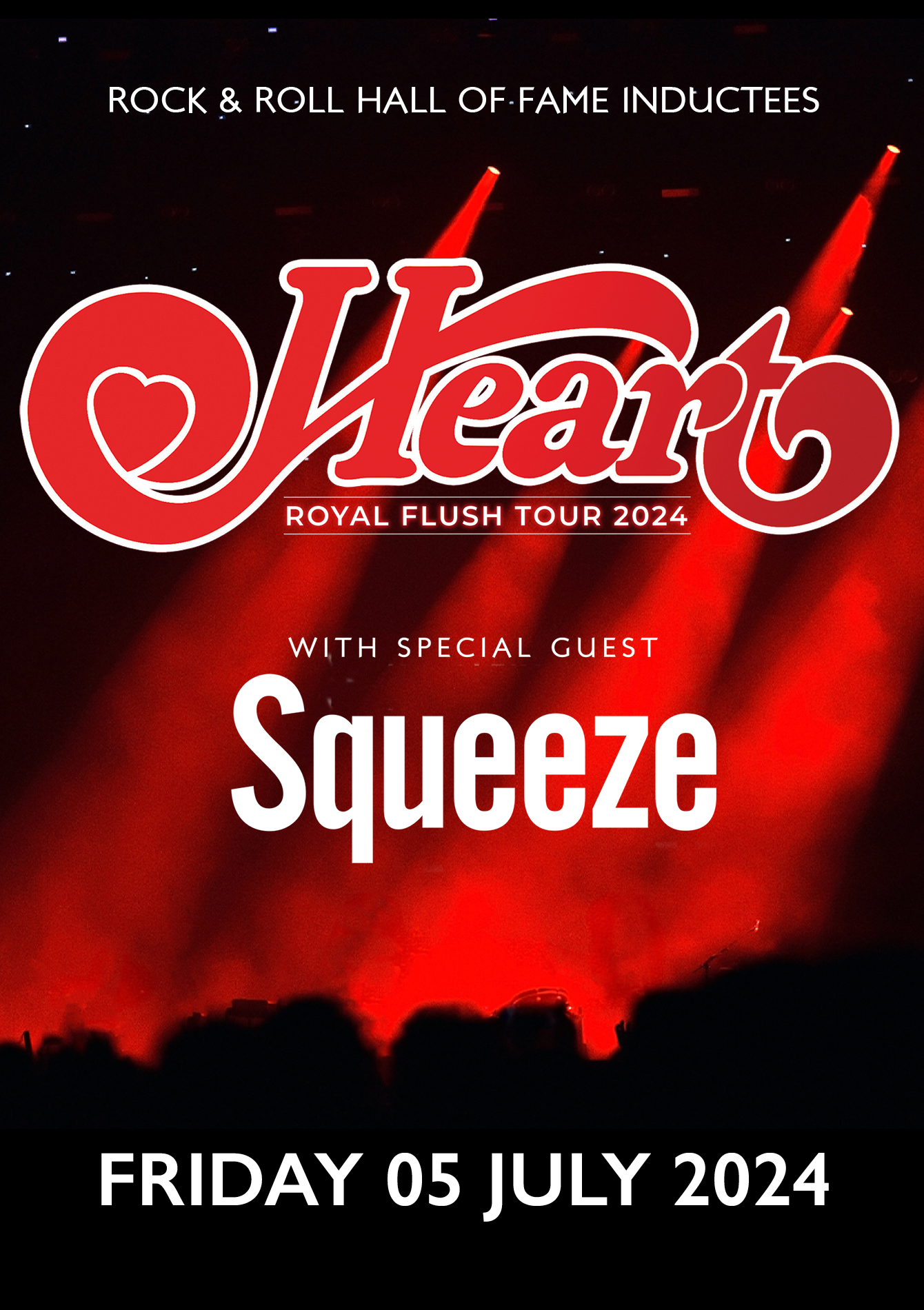 Heart and Squeeze tour Motorpoint Arena Nottingham